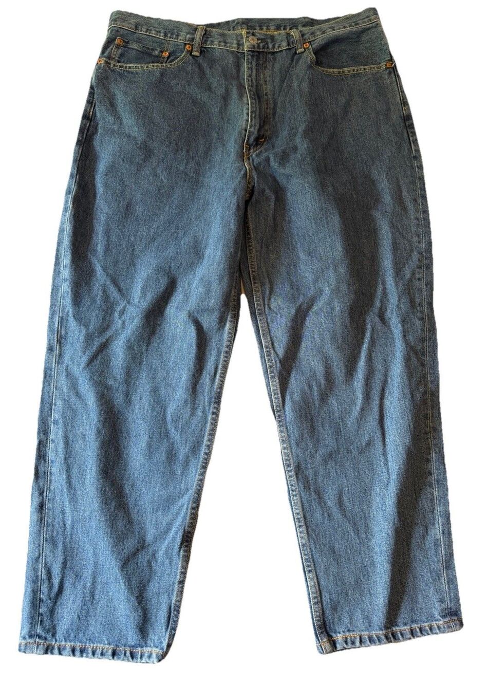 Levis 560 Comfort Fit Jeans Mens 40x30 Blue Medium Wash Baggy Denim